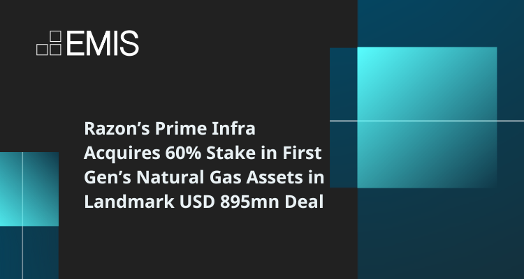 Razon’s Prime Infra Acquires 60% Stake in First Gen’s Natural Gas Assets in Landmark USD 895mn Deal